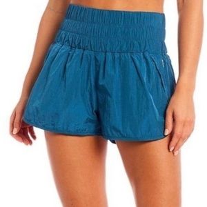 Free People Movement teal shorts XS